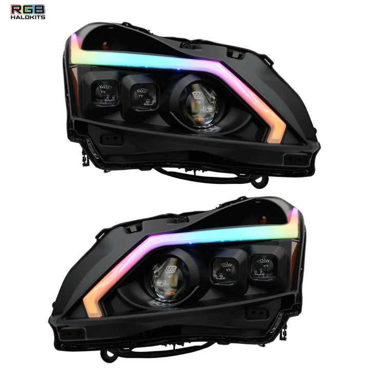 Infiniti G37: Multicolor Flow Series Headlights (2010-2013)
