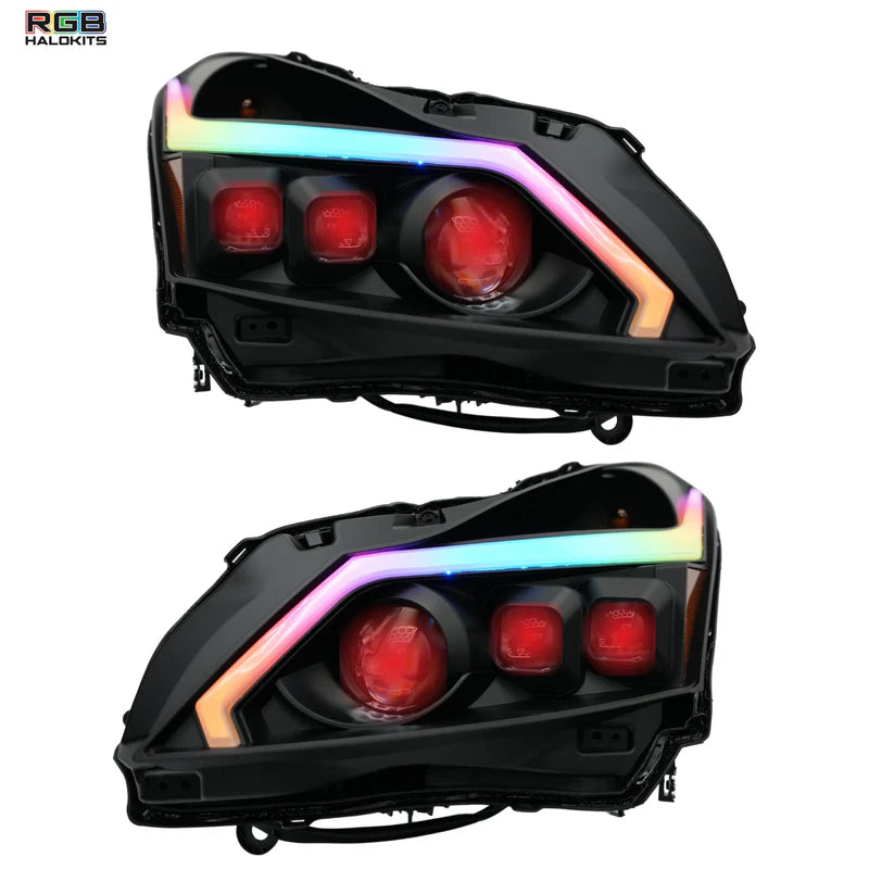 Infiniti G37: Multicolor Flow Series Headlights (2010-2013)