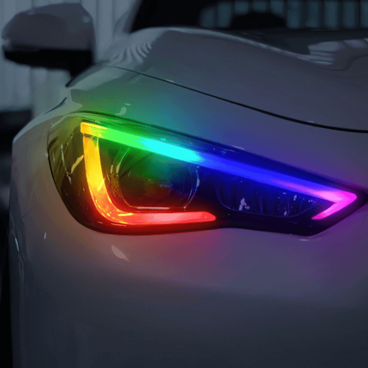 Infiniti Q60 DRL Boards (Multicolor Flow) 2016-2022