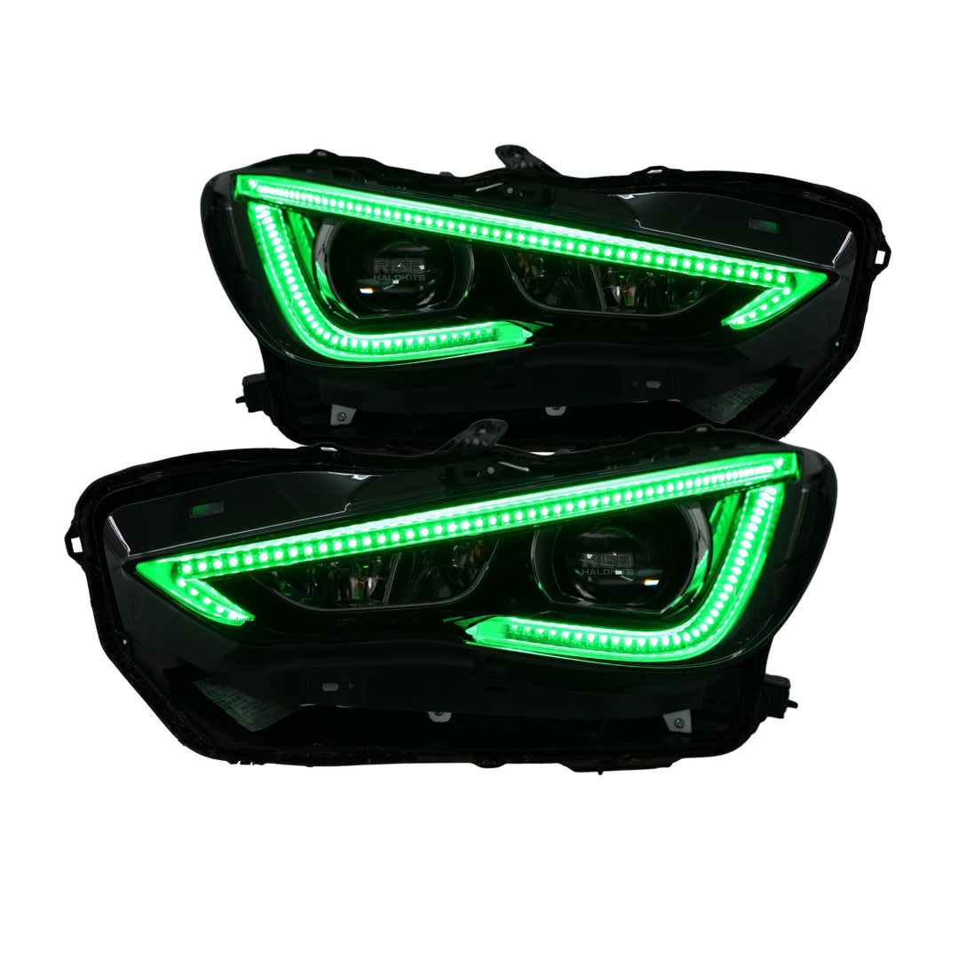 Infiniti Q60 DRL Boards (Multicolor Flow) 2016-2022