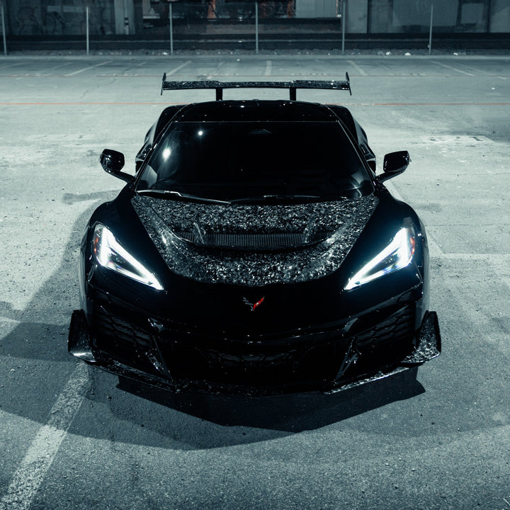 2020-2026 Corvette C8 Quiet Racing ZR1 ZTK Forged Carbon Fiber Aero Kit Z06/E-Ray