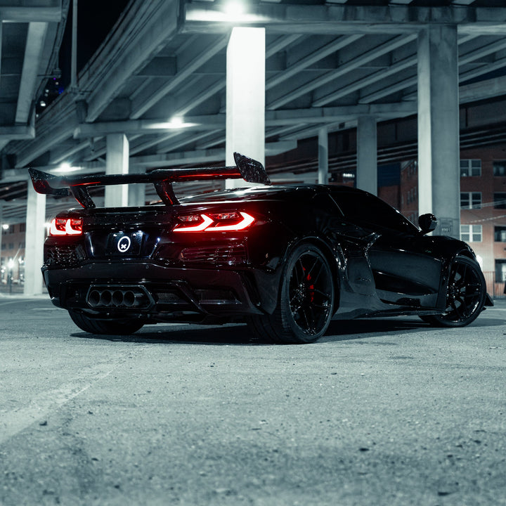 2020-2026 Corvette C8 Quiet Racing ZR1 ZTK Forged Carbon Fiber Aero Kit Z06/E-Ray