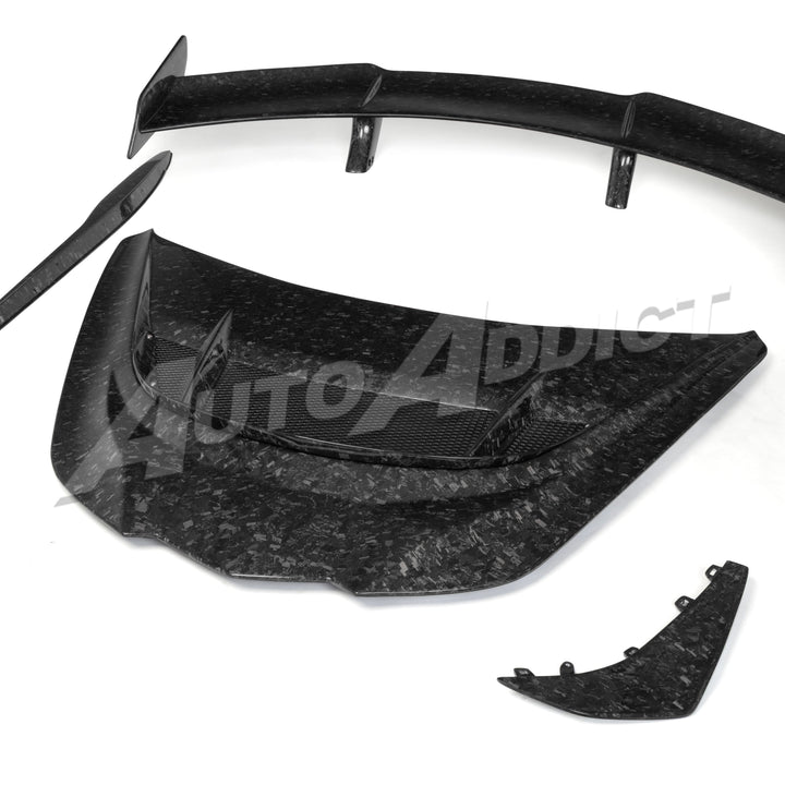 2020-2026 Corvette C8 Quiet Racing ZR1 ZTK Forged Carbon Fiber Aero Kit Z06/E-Ray