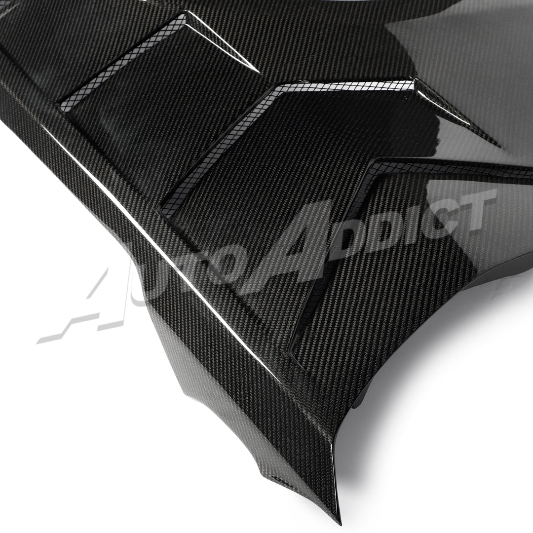 2016-2025 Camaro LT/RS/SS Type-LM Gloss Carbon Fiber Fenders Functional Vents Pair