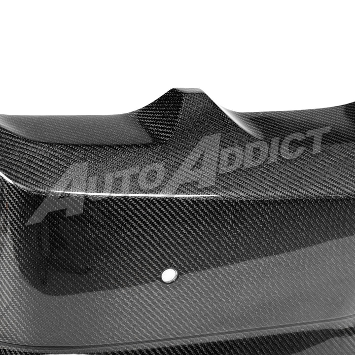 2019-2025 Camaro RS/SS/ZL1 Gloss Double Sided Carbon Fiber Rear Bumper w/Rear Diffuser Quad Tips 1pc