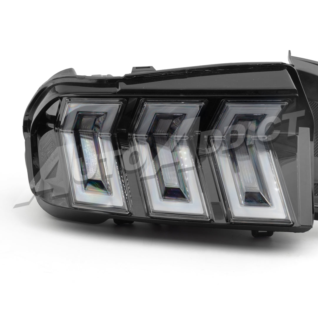 2015-2023 Mustang S550 Heritage-X™ RGB Taillights Amber Turn Signal Sequential w/ Animation