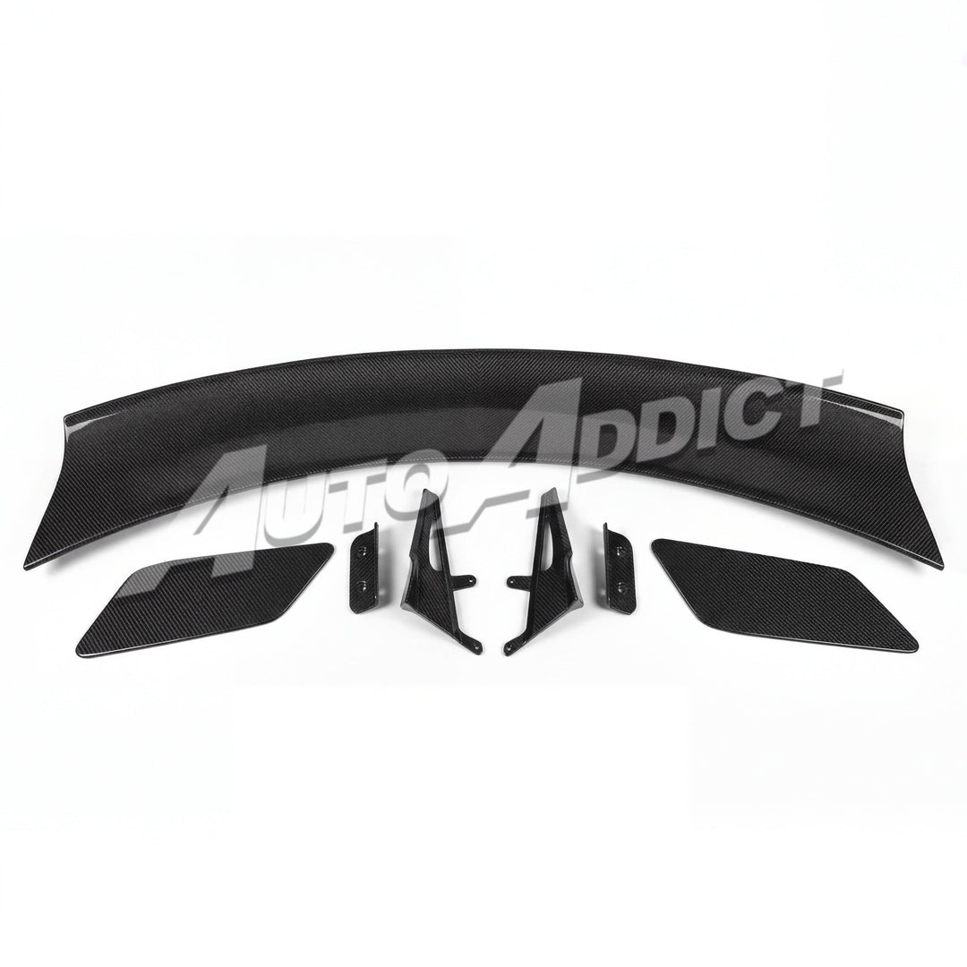 2024–2026 Mustang S650 Heritage SC™ V-Shaped Dry Gloss Carbon Fiber Track Package Program Bundle