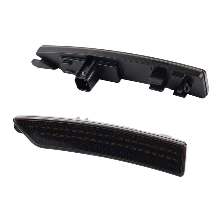 2024-2026 Ford Mustang S650 Smoke Lens White Dynamic Animation LED Side Markers