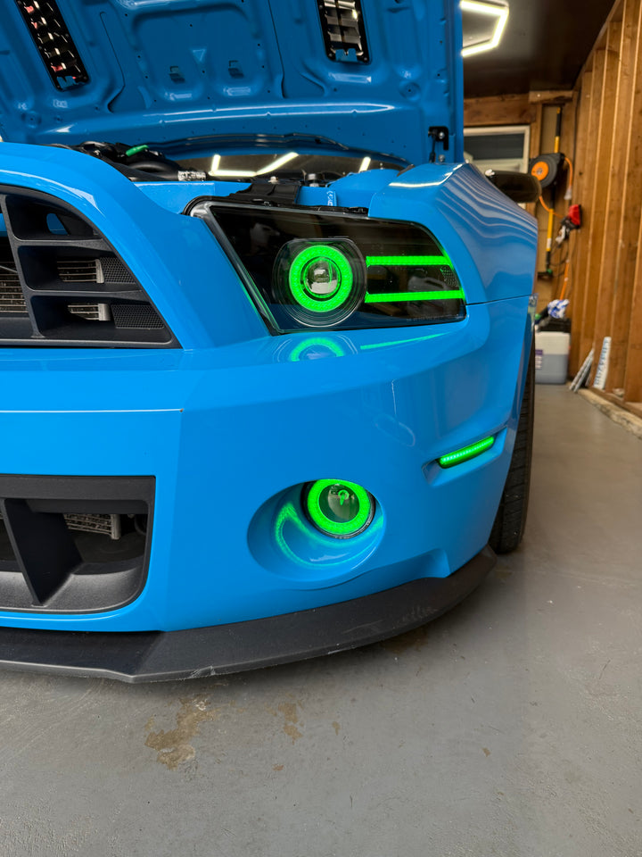 2013-14 Mustang GT500 RGB Fog Lights (V2)