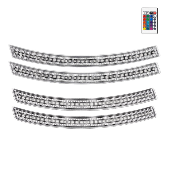 2014-2019 Chevrolet Corvette RGB Clear C7 LED Side Marker