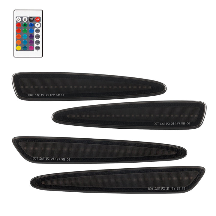 2005-2013 Chevrolet Corvette C6 RGB Smoke LED Side Marker