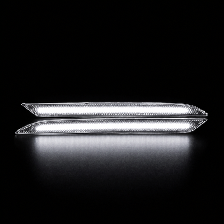 2018–2023 Mustang WHITE LED Rear Diffuser Reflectors