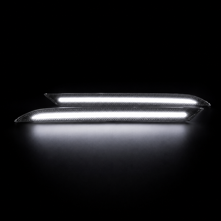 2018–2023 Mustang WHITE LED Rear Diffuser Reflectors