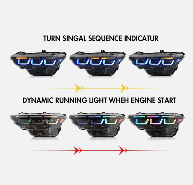 2024+ Mustang RGB Headlights