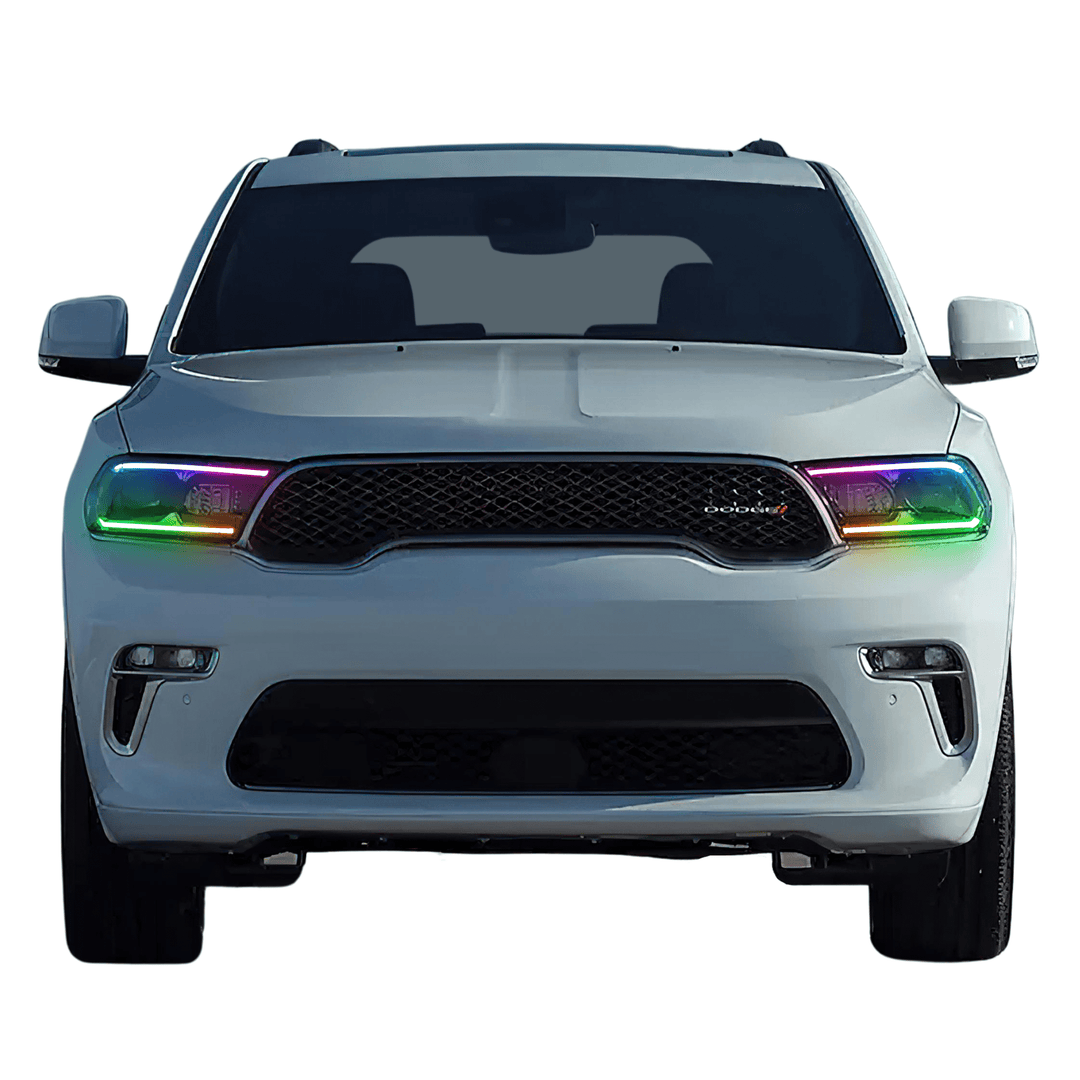 Universal Side Emitting Flexible DRL Diffused Strips | Multicolor
