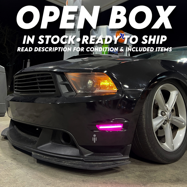 OPEN BOX - 2010-14 Mustang Front Side Markers (V2)