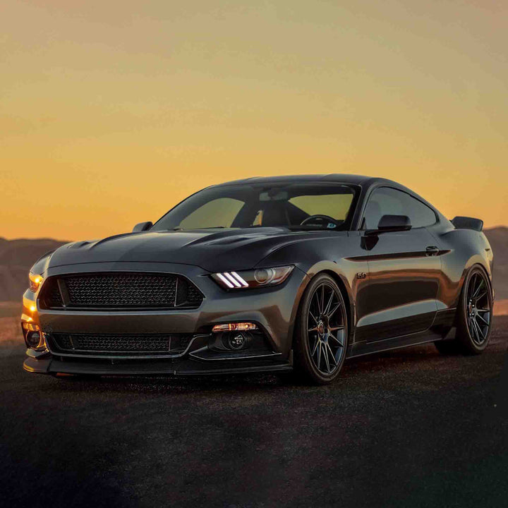 2018–2023 Ford Mustang LED Projector Headlights – OEM Style