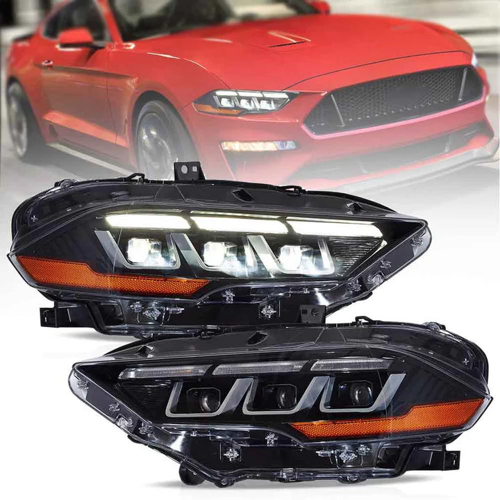 2018–2023 Ford Mustang LED Projector Headlights