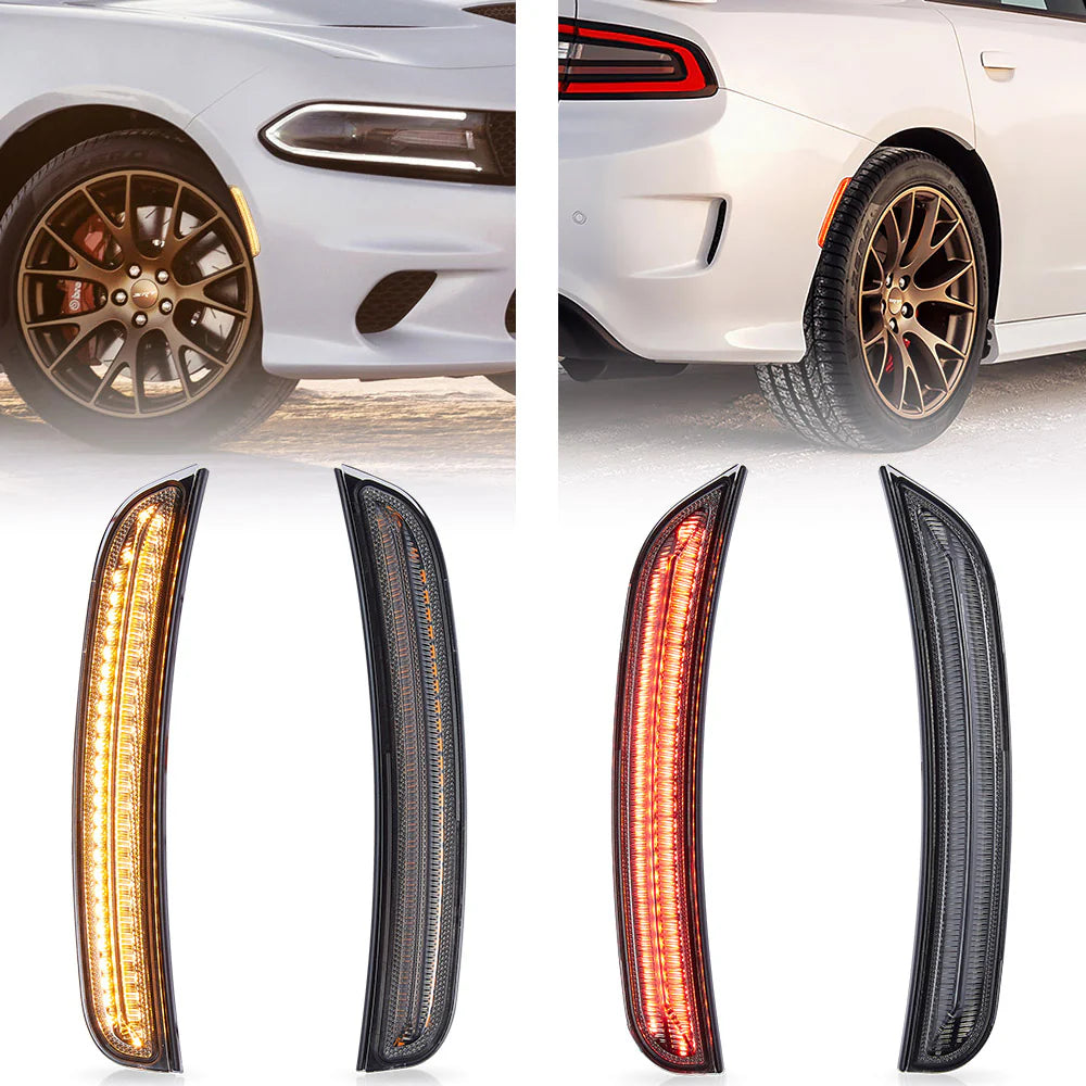 2015-23 Dodge Charger LED Side Markers 4 Pack