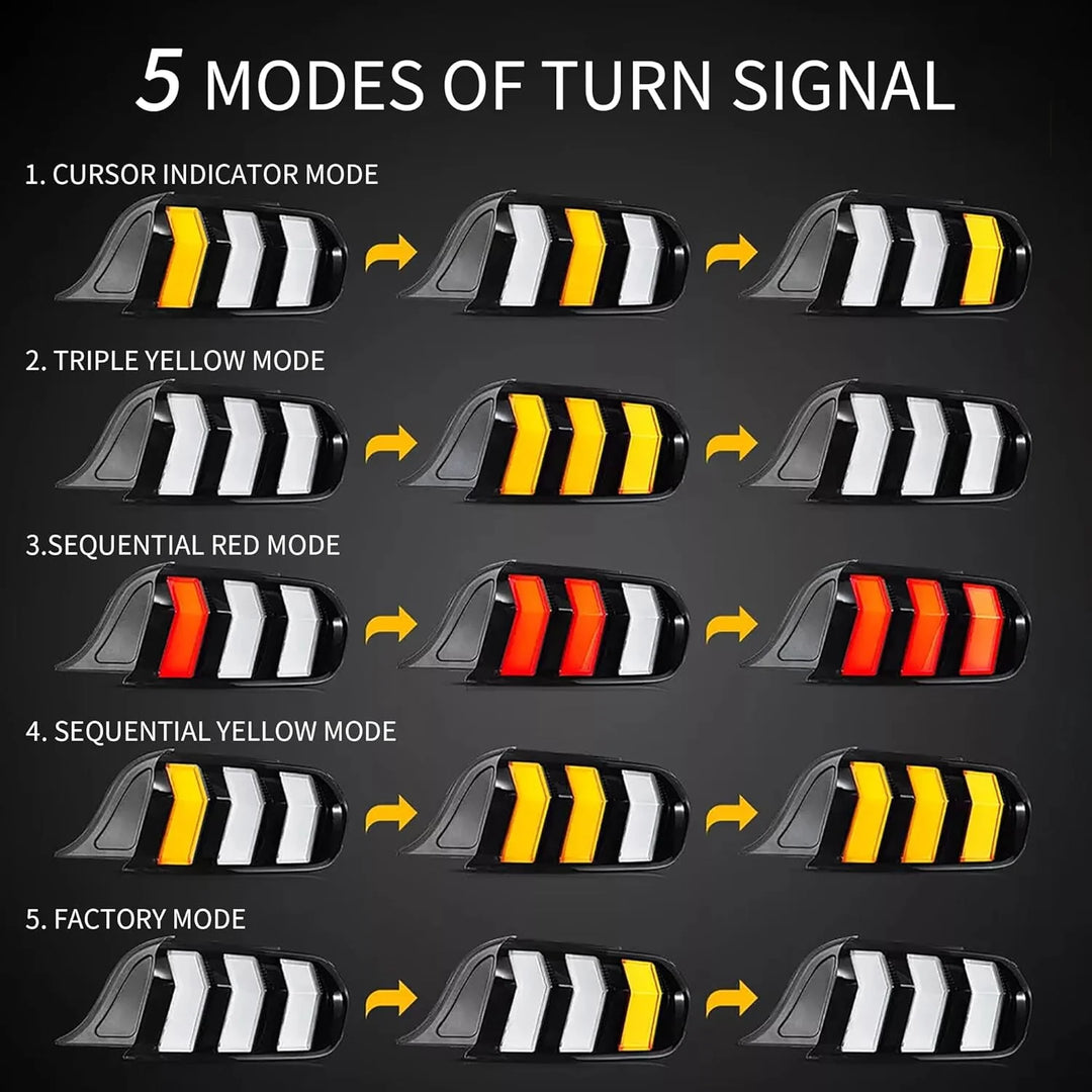 2015-23 Ford Mustang LED Taillights