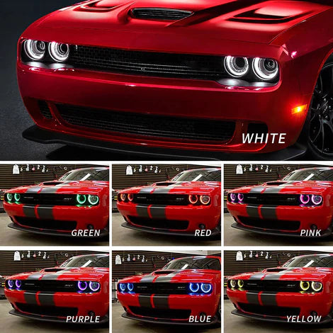 2015-23 Challenger RGB Halo Headlights