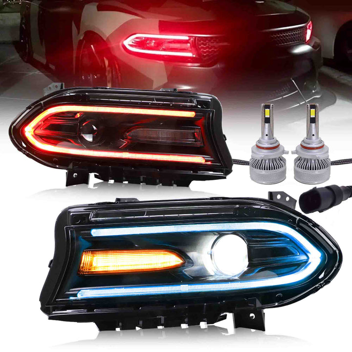 2015-23 Dodge Charger RGB Headlights