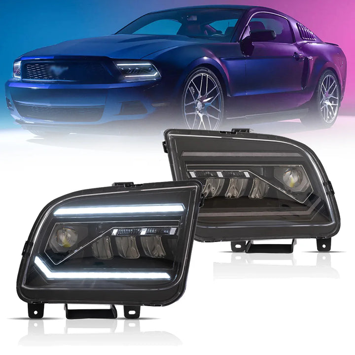 2005-09 Ford Mustang LED Headlights