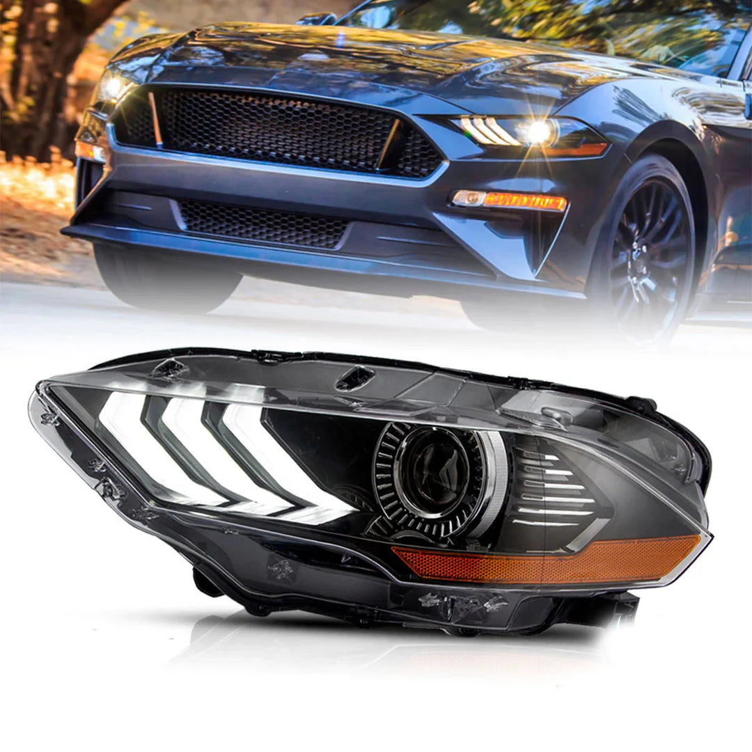 2018-23 Ford Mustang LED Headlights