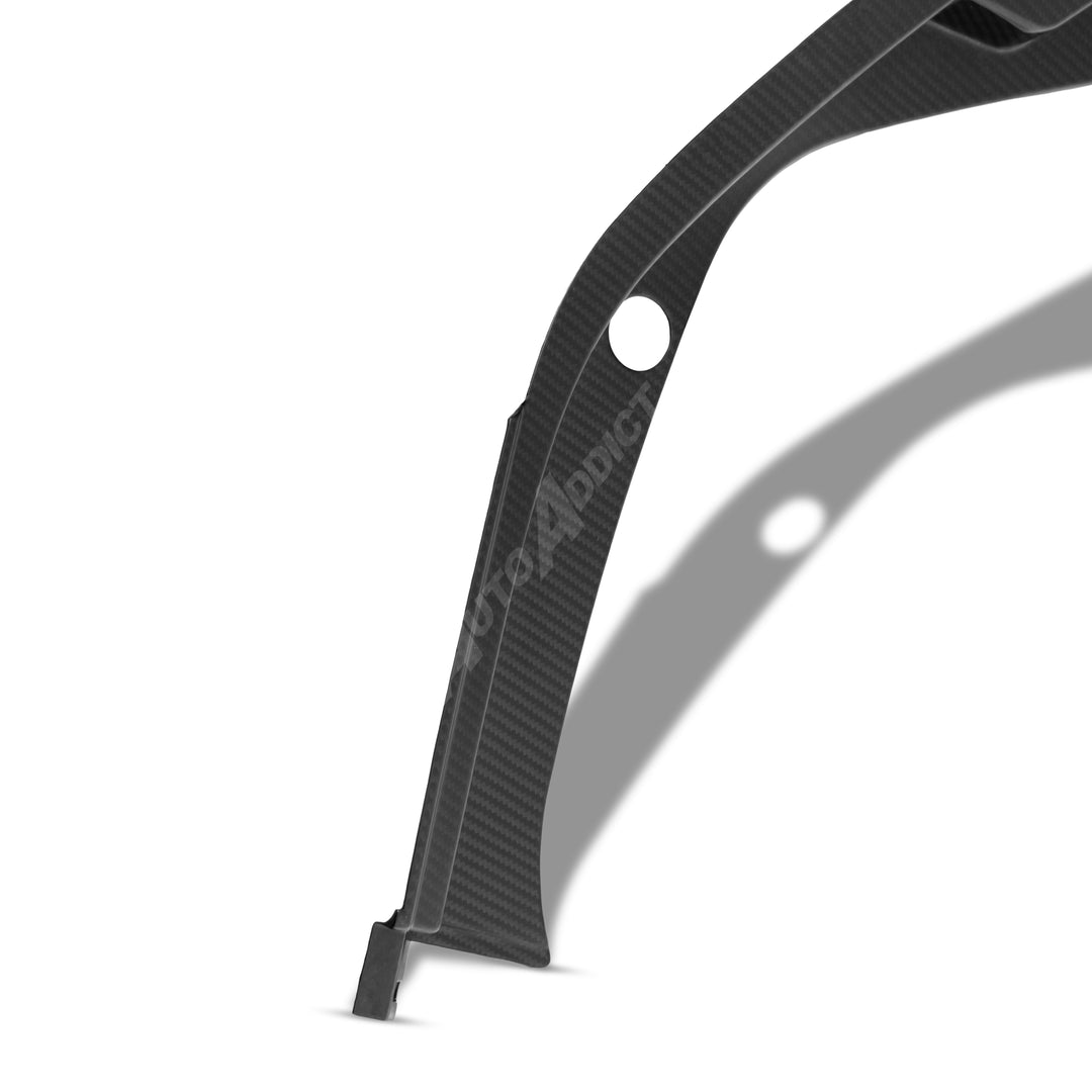 2020-2026 Corvette C8 Carbon Fiber Pre-Preg Front Frunk Surround Trim Kit