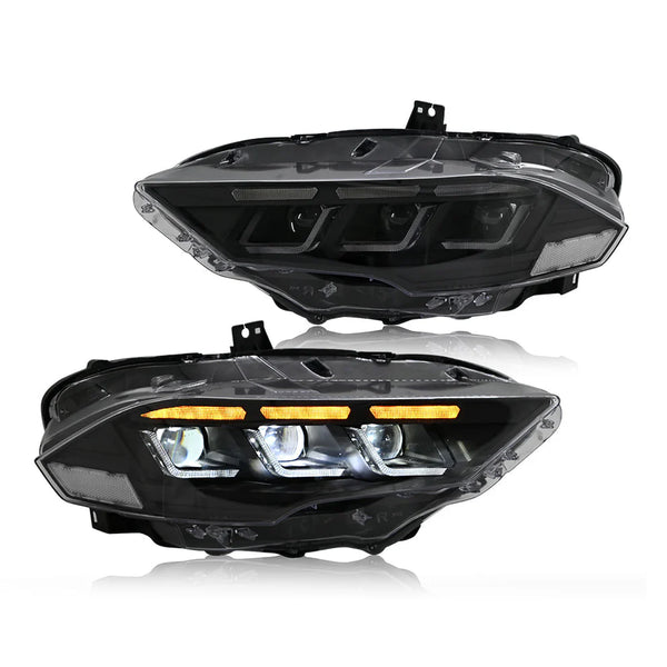 2018–2023 Ford Mustang LED Triple-Beam Projector Headlights