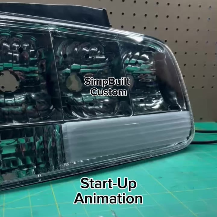 2005-09 Ford Mustang RGB Clear Taillights (V2)