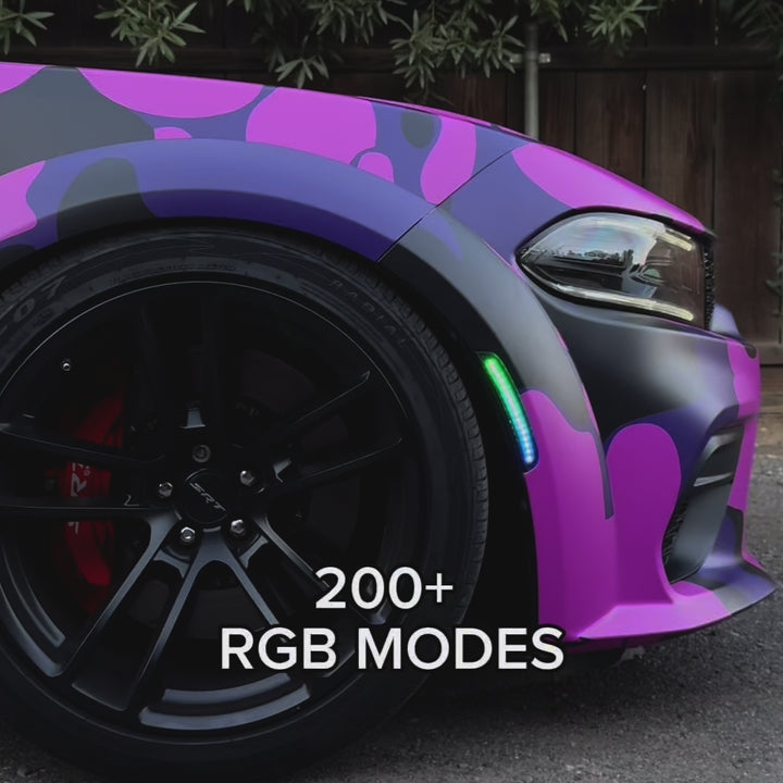 2015-23 Dodge Charger RGB Side Markers (V2)