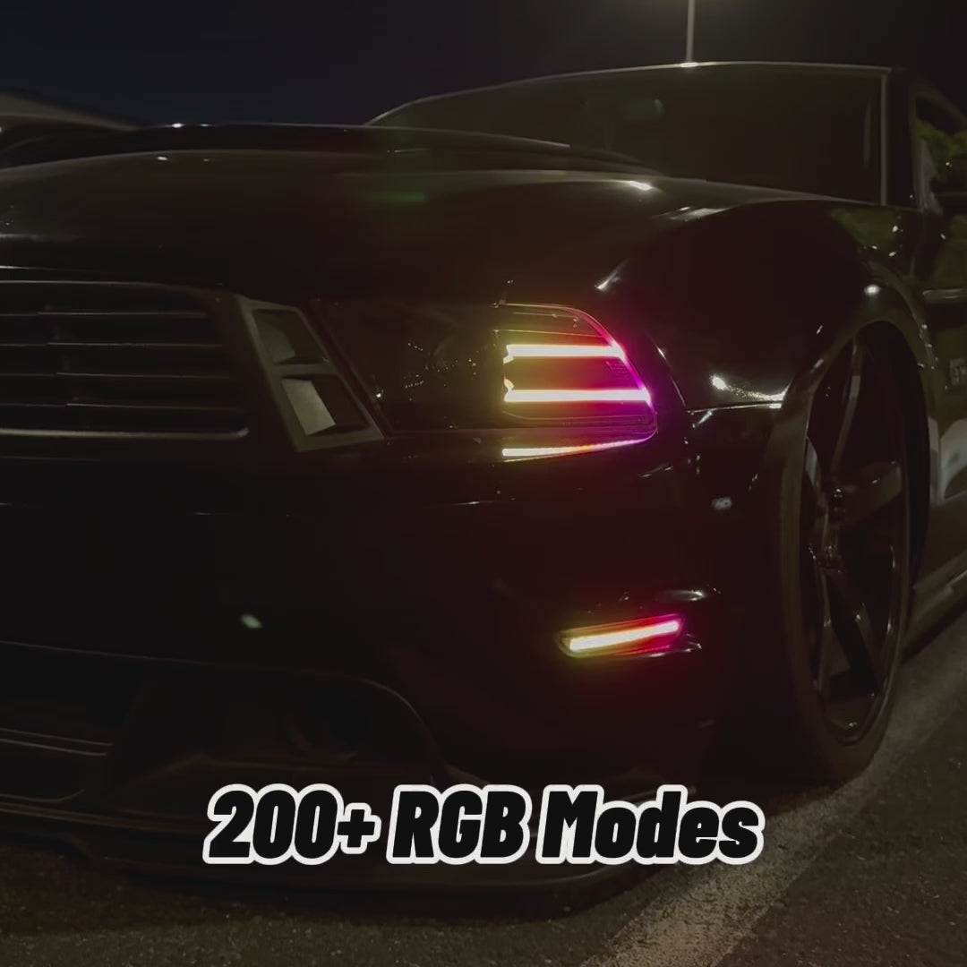 2013-14 Ford Mustang RGB Headlights (V2)