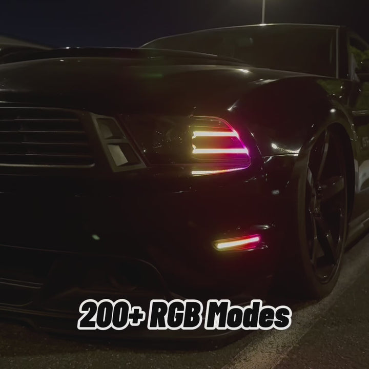2013-14 Ford Mustang RGB Headlights (V2)