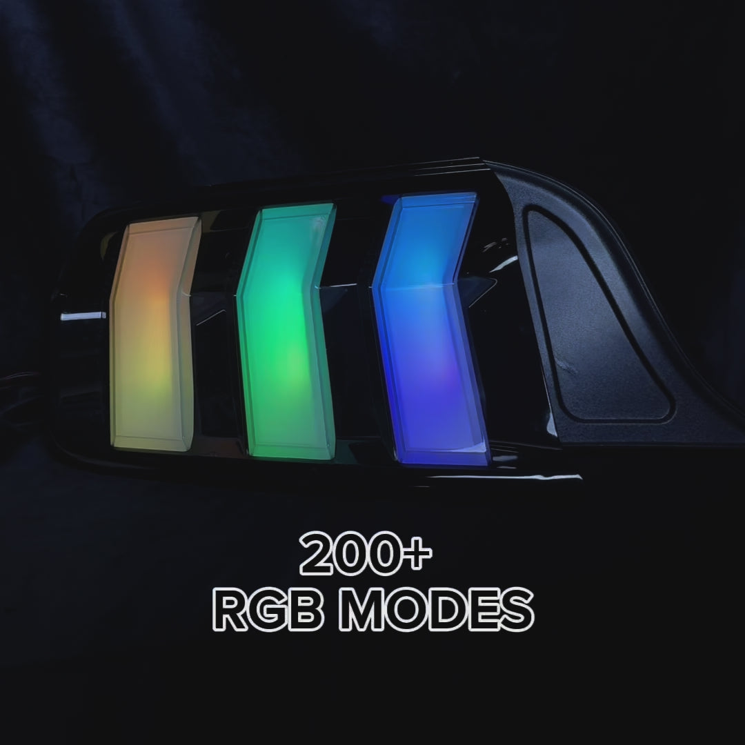 2015-23 Ford Mustang RGB s650 Style Taillights (V2)