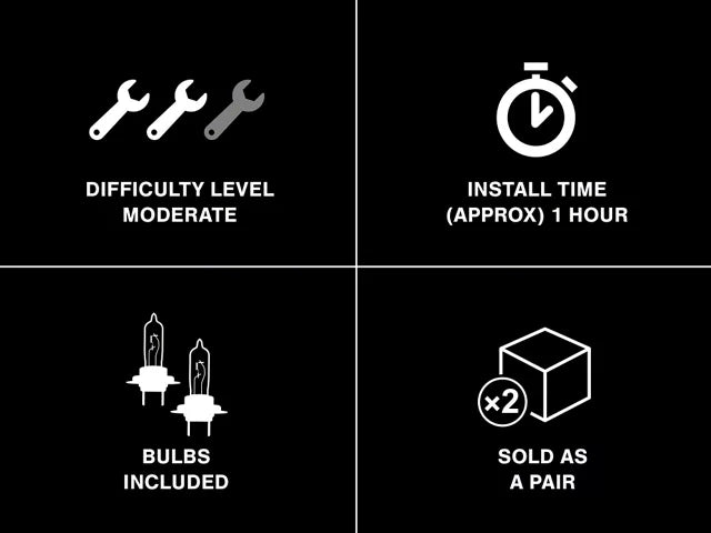 2005-09 LED Halo Headlights (V1)